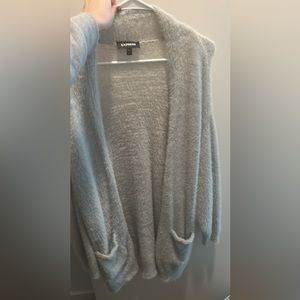 Express Fuzzy Cardigan